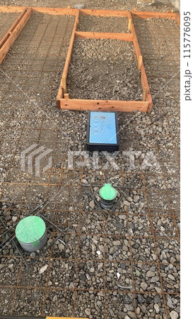 新築の外構 水道と浄化槽工事 新築の外構 水道と浄化槽工事 115776095