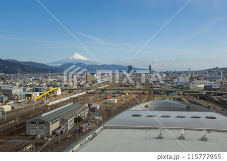 グランシップから見える富士山　静岡県静岡市 115777955
