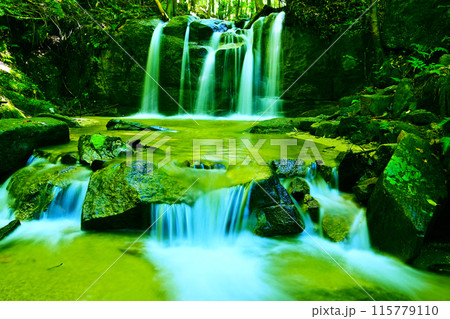 豊田市 猿投七滝 二ツ釜滝 115779110