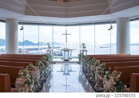海の見えるホテルのホテルチャペル（結婚式場） 115780155