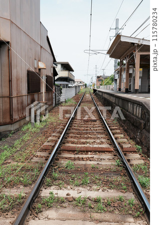 ことでん（高松琴平電鉄）長尾線・池戸駅 115780234