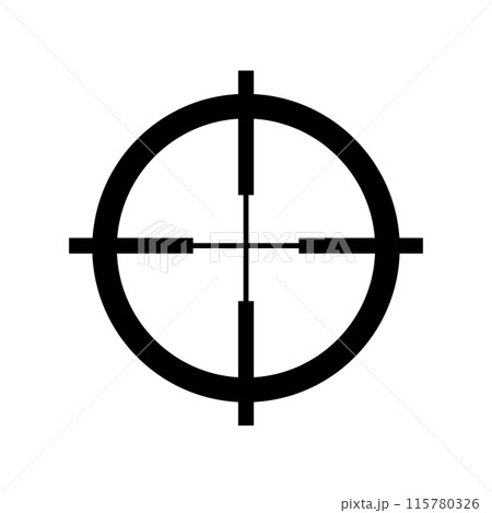 照準のピクトグラム 115780326