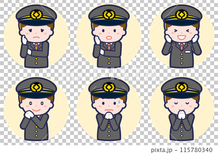 男司機姿勢set_04 115780340