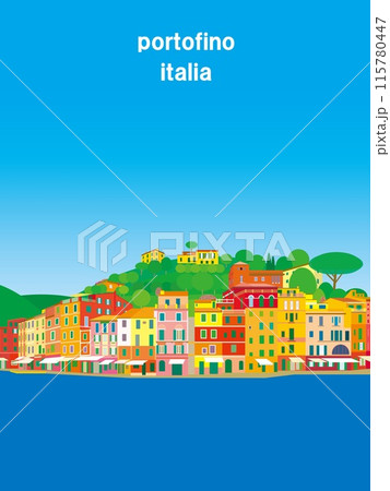 ポルトフィーノ　portofino　イタリア　italia 115780447