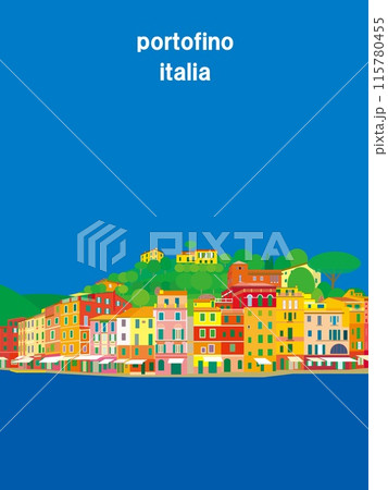 ポルトフィーノ　portofino　イタリア　italia 115780455