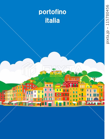 ポルトフィーノ　portofino　イタリア　italia 115780456