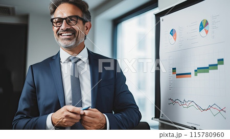 Expert guidance at the flip chart session. 115780960