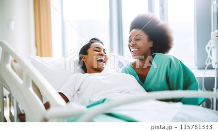 Amidst the challenges, these medical professionals find joy in each other's company, fostering a sense of unity and camaraderie that fuels their passion for healing 115781333