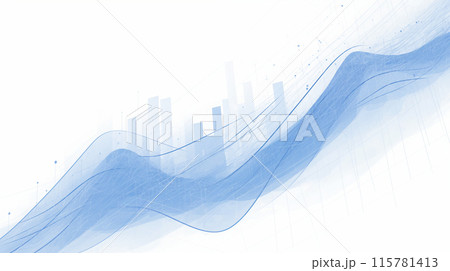 グラフのイラスト グラフのイラスト 115781413