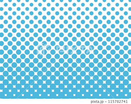 ハーフトーンの背景 ドット パターン ベクター 青 水色 ハーフトーンの背景 ドット パターン ベクター 青 水色 115782741