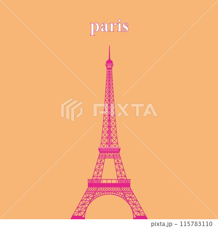 エッフェル塔　tour eiffel　パリ　paris 115783110