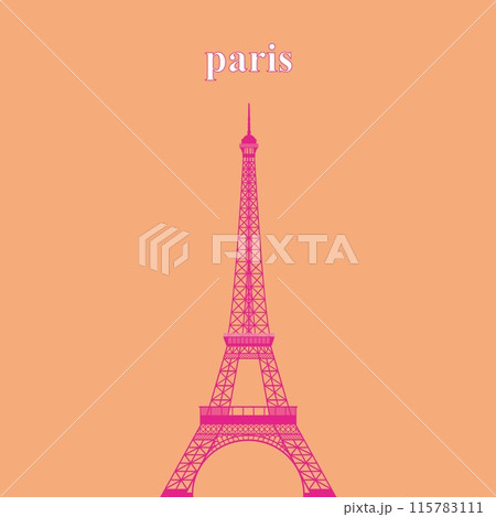エッフェル塔　tour eiffel　パリ　paris 115783111