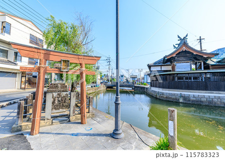 初夏の恵比須神社 福岡県柳川市 初夏の恵比須神社 福岡県柳川市 115783323
