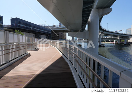 竪川水門テラス連絡橋 2024年5月 竪川水門テラス連絡橋 2024年5月 115783822