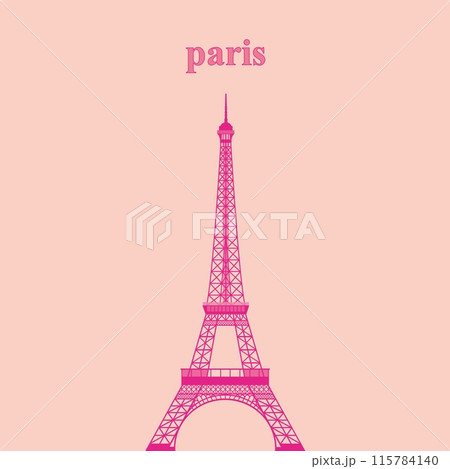 エッフェル塔 tour eiffel パリ paris エッフェル塔 tour eiffel パリ paris 115784140