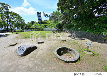 伊丹氏・荒木村重が居城　摂津「有岡城」の現在の様子 115785029