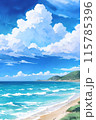 美しいビーチ 115785396