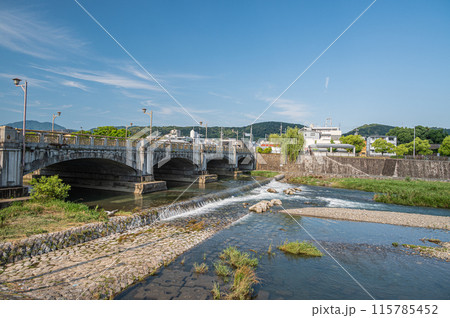 京都鴨川七条大橋 京都鴨川七条大橋 115785452