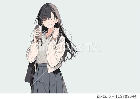 スマホ女子・学生「AI生成画像」 115785644