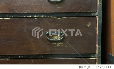 古い家具タンス 古民具 古い家具タンス 古民具 115787544