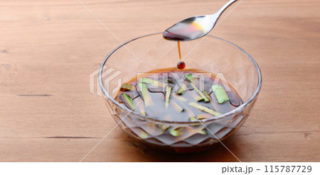 わさびの醤油漬け 115787729
