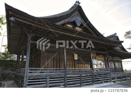 白髭神社　本殿　横構図4 115787836