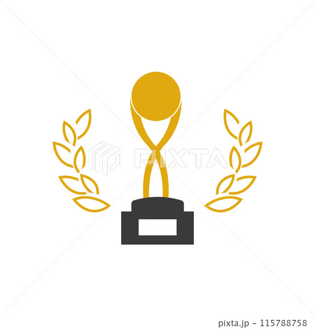 Trophy icon vector 115788758