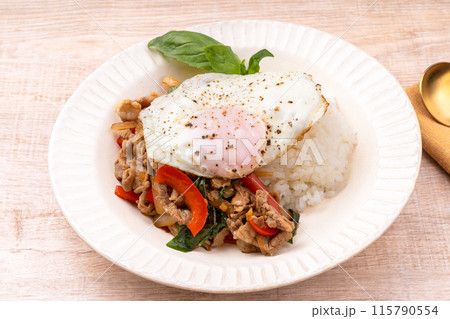 ガパオライス 115790554