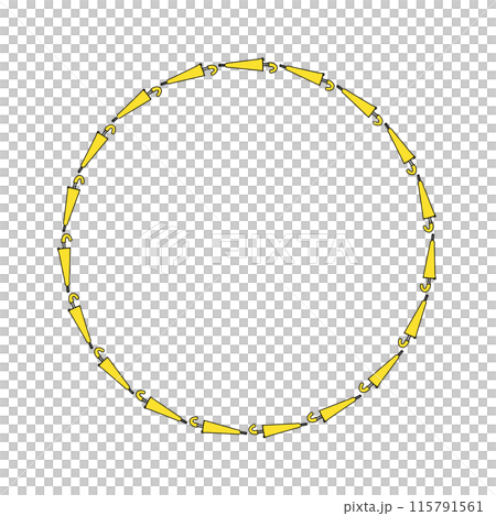 Umbrella decorative frame illustration Umbrella decorative frame illustration 115791561