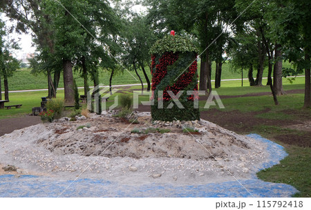 Flowers exposed on Floraart, 50 international garden exhibition in Zagreb, Croatia Flowers exposed on Floraart, 50 international garden exhibition in Zagreb, Croatia 115792418