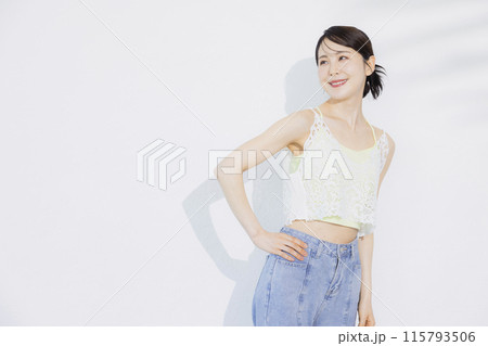 日光を浴びたビューティイメージ 日光を浴びたビューティイメージ 115793506