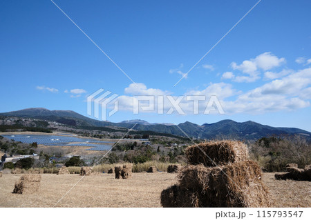 霧島の山が広がる柳ヶ平散策路展望台 115793547