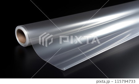 Transparent Plastic Film Roll for Industrial Packaging and Wrapping Solutions 115794733