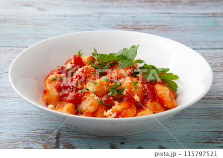 トマトソースのニョッキ トマトソースのニョッキ 115797521