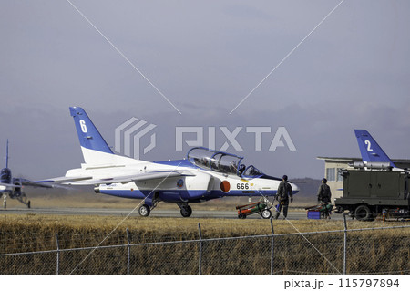 ブルーインパルス　航空自衛隊　戦闘機　飛行機 115797894
