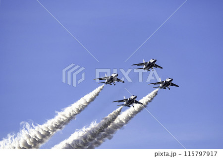 ブルーインパルス　航空自衛隊　戦闘機　飛行機 115797917