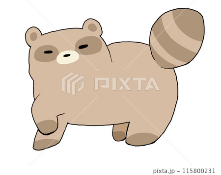たぬきのイラスト素材 [115800231] - PIXTA