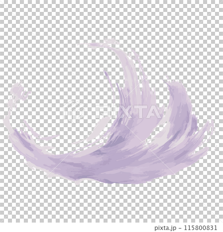 Vector watercolor texture material of a dynamic wave of brushstrokes with a sense of speed 115800831