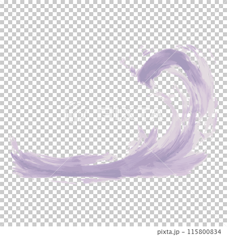 Vector watercolor texture material of a dynamic wave of brushstrokes with a sense of speed 115800834