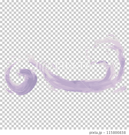 Vector watercolor texture material of a dynamic wave of brushstrokes with a sense of speed 115800838