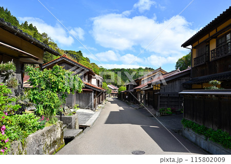 石見銀山　大森の町並み 115802009