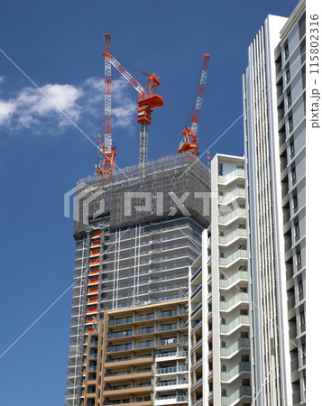 高層マンションの建築 115802316