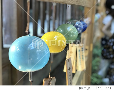 風鈴 夏 神社 風鈴 夏 神社 115802724