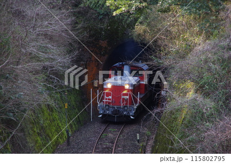 山口線 仁保駅 DD51試運転到着 山口線 仁保駅 DD51試運転到着 115802795