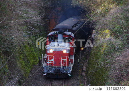 山口線 仁保駅 DD51試運転到着 山口線 仁保駅 DD51試運転到着 115802801