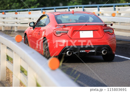 赤い国産スポーツカー 赤い国産スポーツカー 115803691