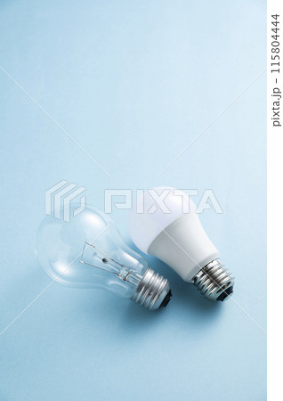 白熱電球とLED電球 115804444