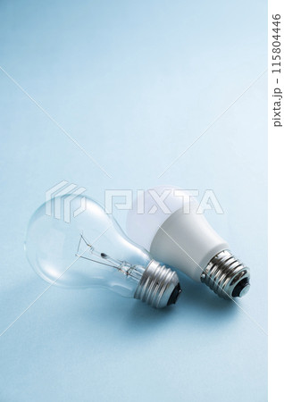 白熱電球とLED電球 115804446