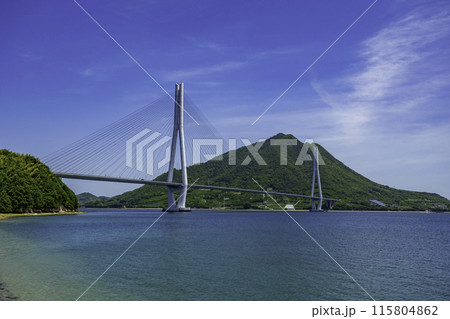 大三島　多々羅大橋　愛媛県今治市 115804862