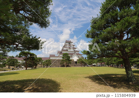 福島県会津若松市の鶴ヶ城 115804939